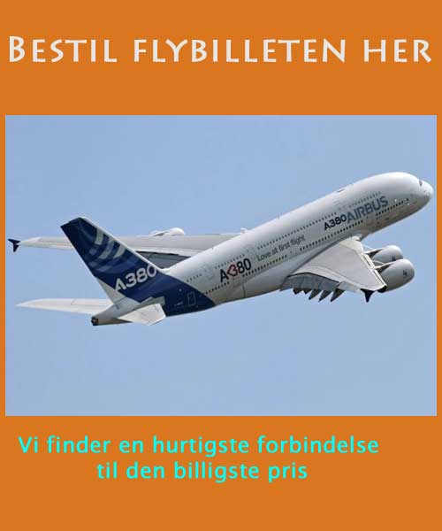 Find og bestil billig flybillet